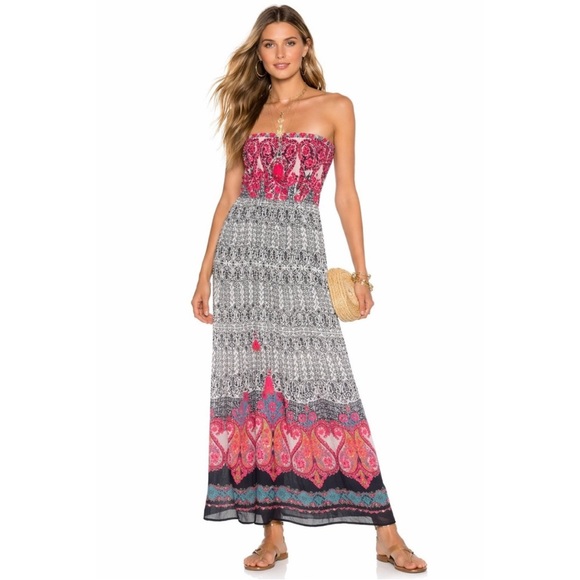 Calypso St. Barth Dresses & Skirts - Calypso St. Barth strapless maxi sequin dress